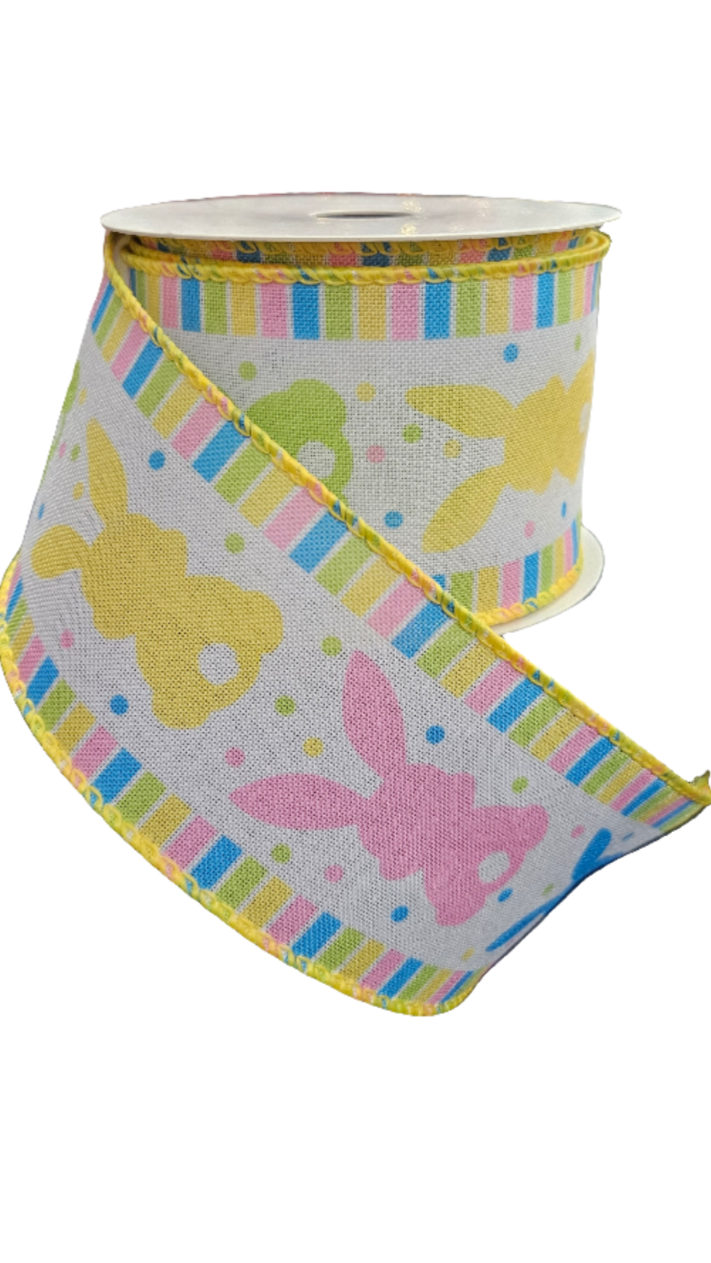 2.5" X 10yds Easter Theme Ribbon