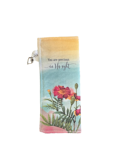 Abby + CA Gifts Faithful Florals - Eyeglass / Glasses Soft Case