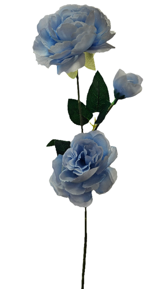 Peony Stem - 3 Head - 25"