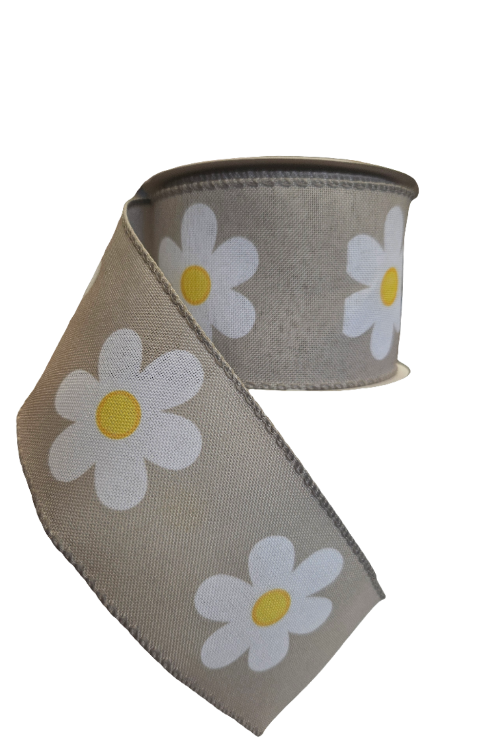 2.5" Daisy Themed Ribbon (10 Yards)
