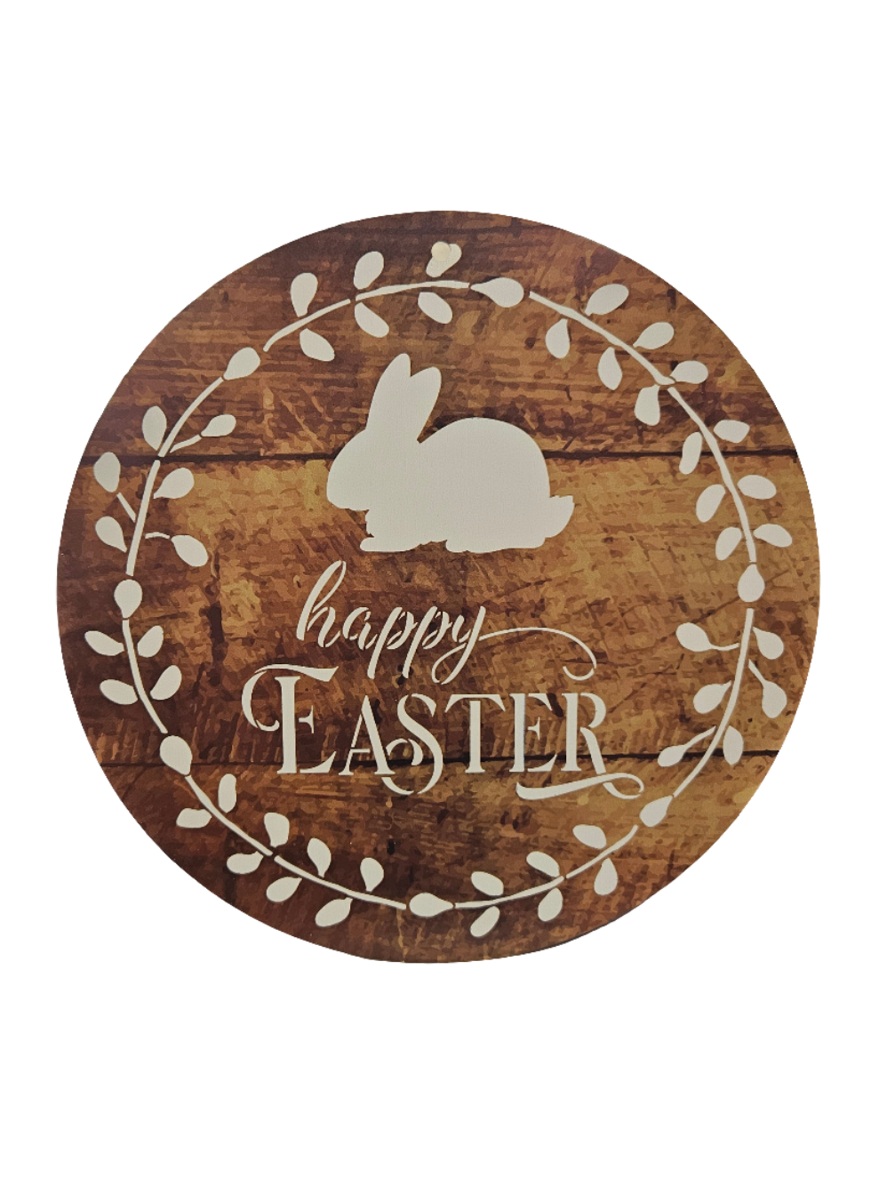 12" Easter Circle Hanging Sign
