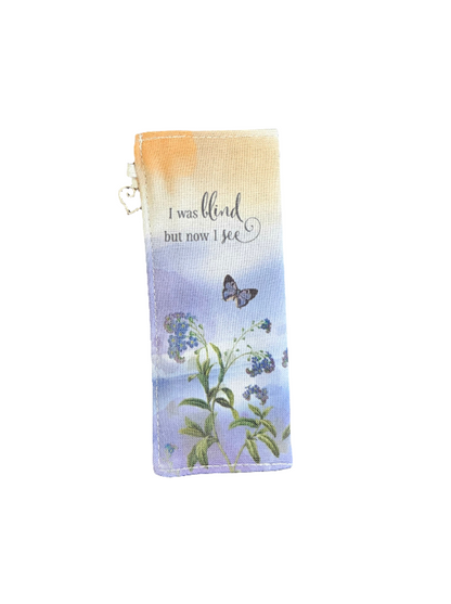 Abby + CA Gifts Faithful Florals - Eyeglass / Glasses Soft Case