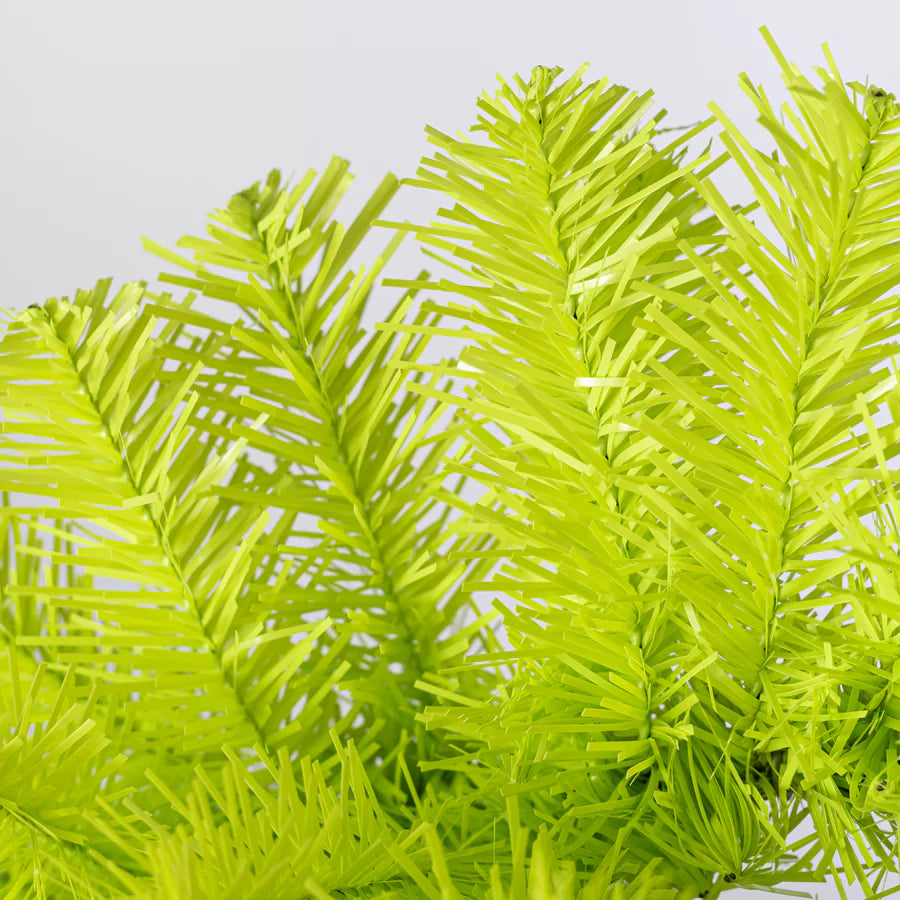 24"DIA Pine Wreath Lime Green
