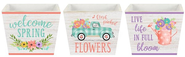 5.75" X 4.25" Spring Planter