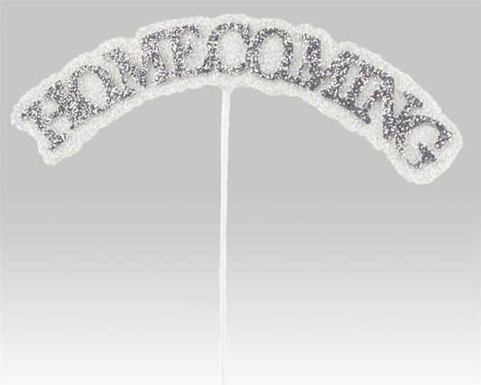 13" Glitter Homecoming Pick