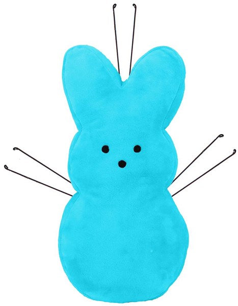 14.5" Blue Fabric Bunny
