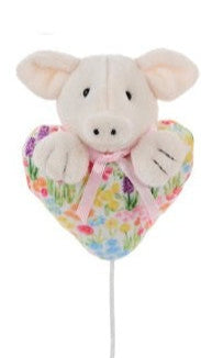 4.5"H Pig On Heart Pick