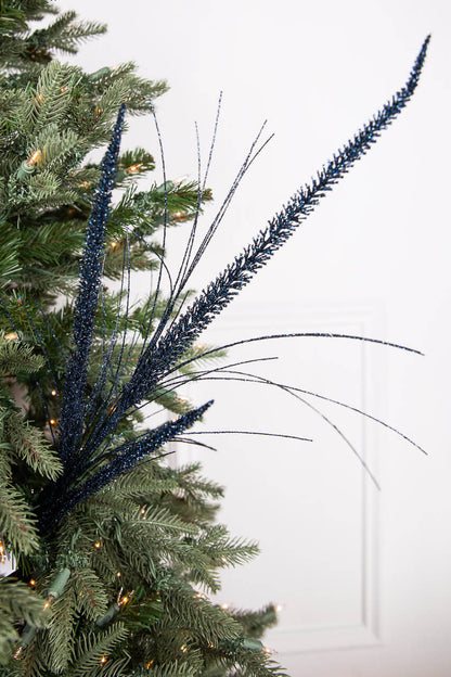 34" Triple Spike Grass Spray Royal Blue