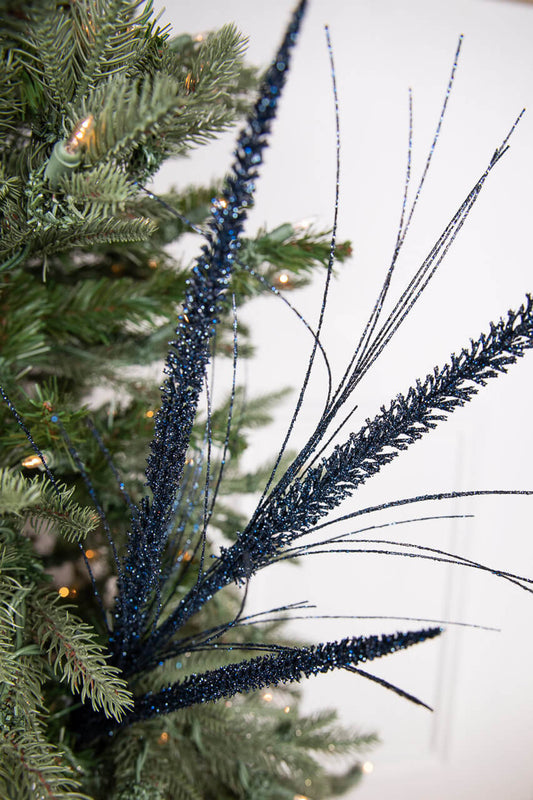 34" Triple Spike Grass Spray Royal Blue