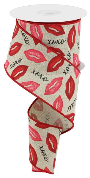 2.5" Valentine Ribbon: Assortment (10 Yards)