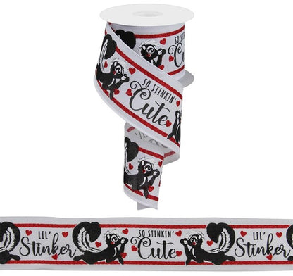 2.5" Valentine Ribbon: Assortment (10 Yards)