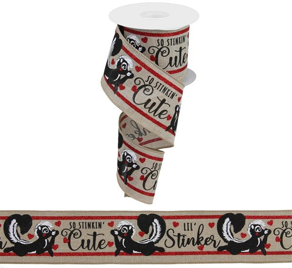 2.5" Valentine Ribbon: Assortment (10 Yards)