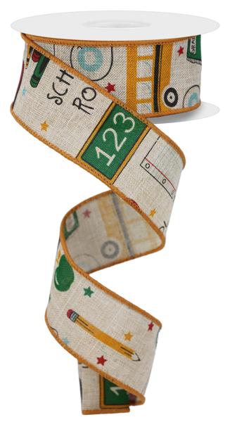 School Rocks on Royal Ribbon (10 Yards)