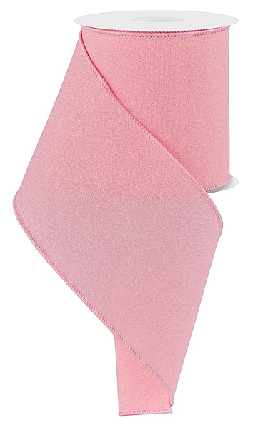 4" x 10yds Crystal Shine Pink Ribbon