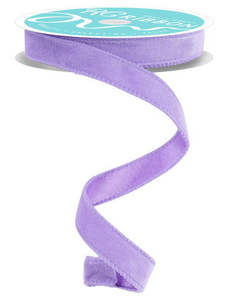Deluxe Velvet/Satin Backing Ribbon: Lavender (10 Yards)