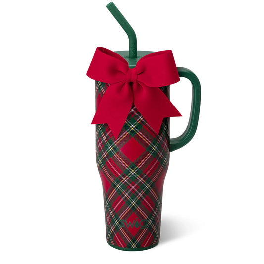 Swig Life Christmas Plaid Mega Mug 40oz