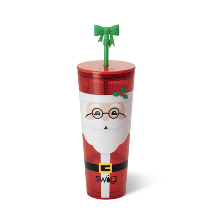 Swig Life Mr. Claus Plastic Tumbler 24oz