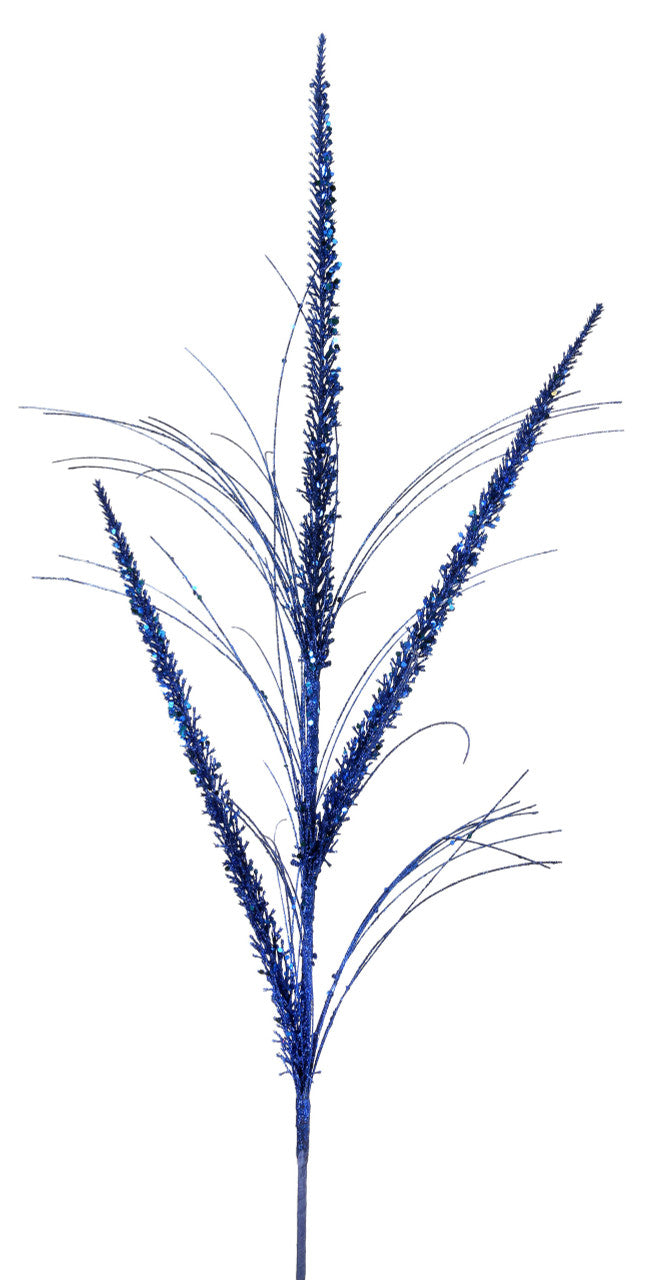 34" Triple Spike Grass Spray Royal Blue