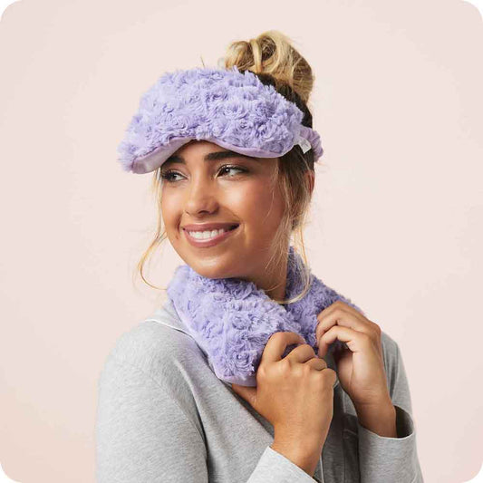 Warmies Neck Wrap: Curly Purple