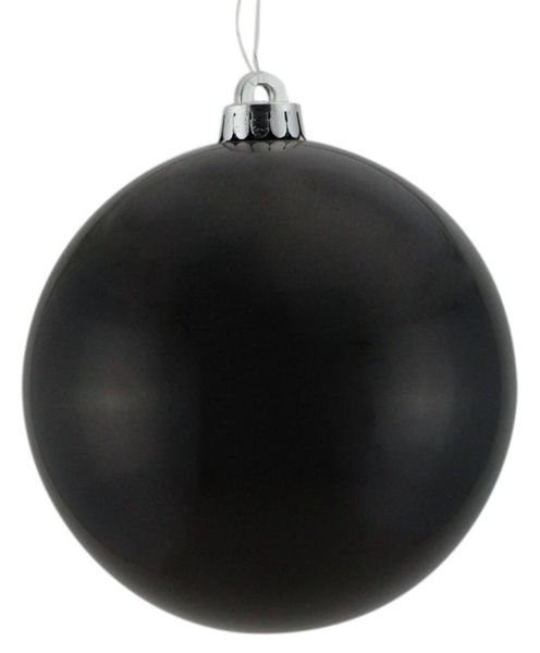 6" (150mm) V.P. Smooth Ball Shiny Black