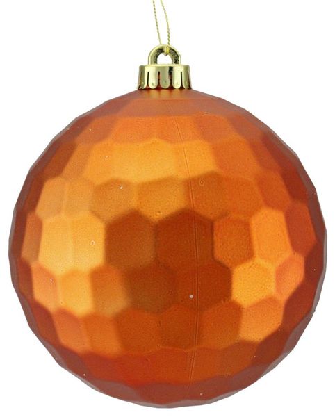 6"(150mm) Honeycomb Ball Ornament Copper Matte