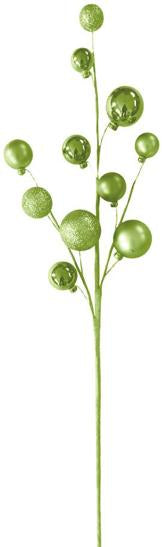 24" Mixed VP Ball Spray: Lime Green