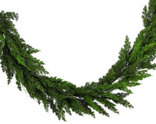 72"L Cedar Garland Green