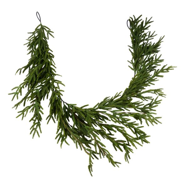 6' Norfolk Island Pine Mantle Garland