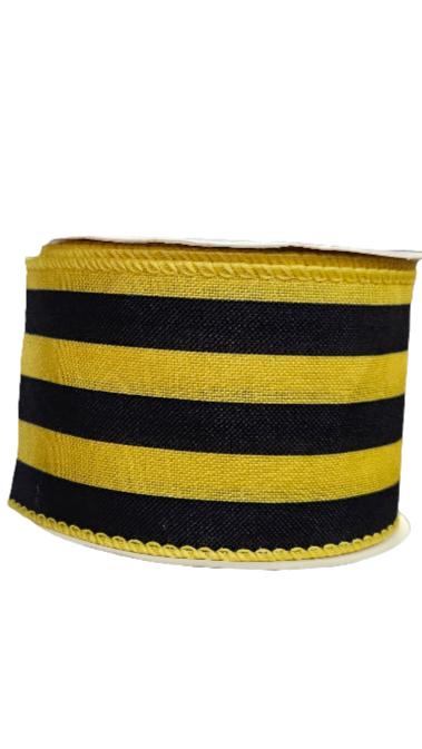 2.5" Horizontal Large Striped Ribbon (10 Yards)