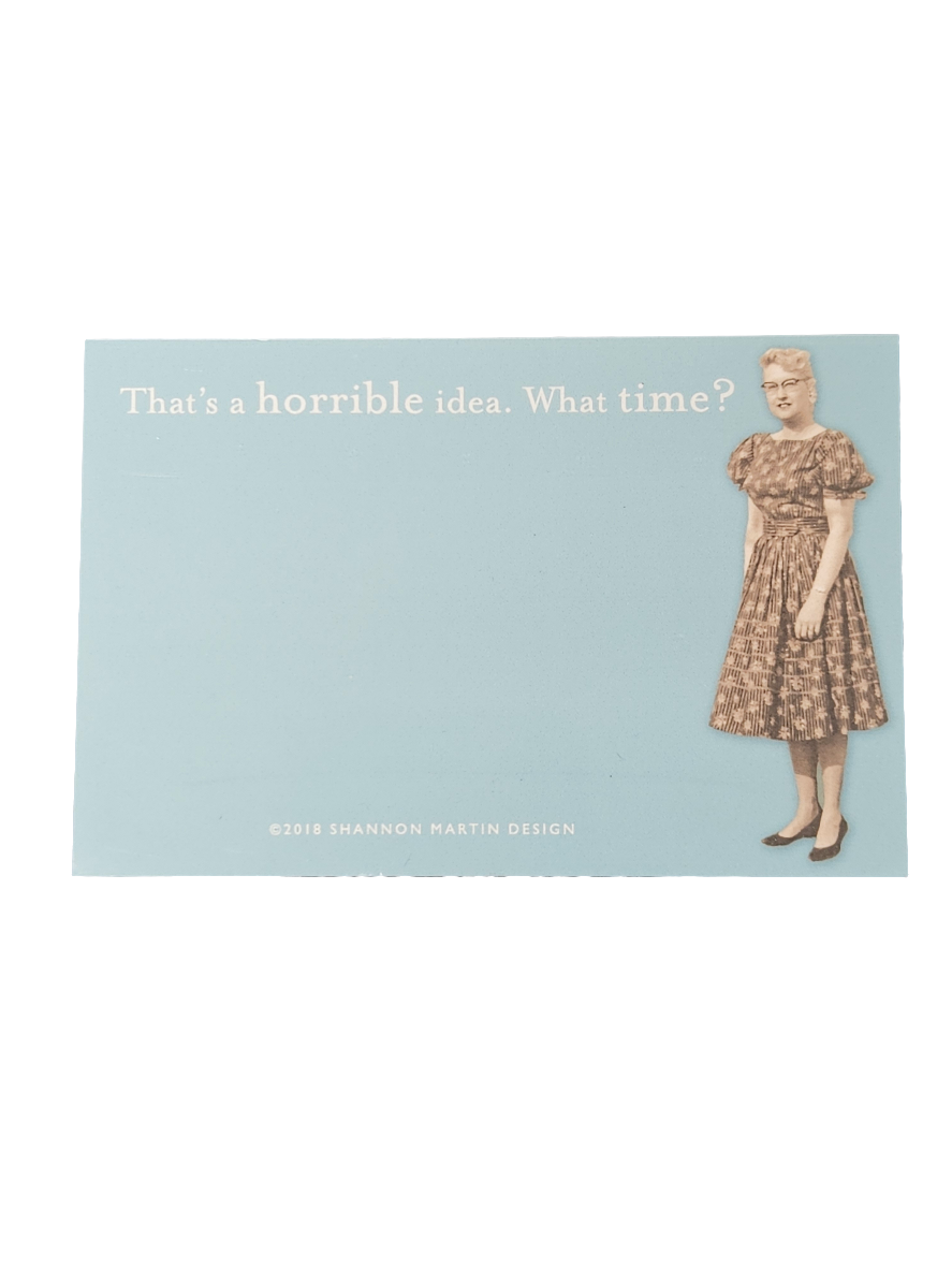Shannon Martin Sticky Notes