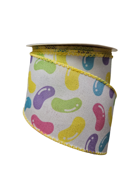 2.5" Jelly Bean Ribbon (10 Yards)