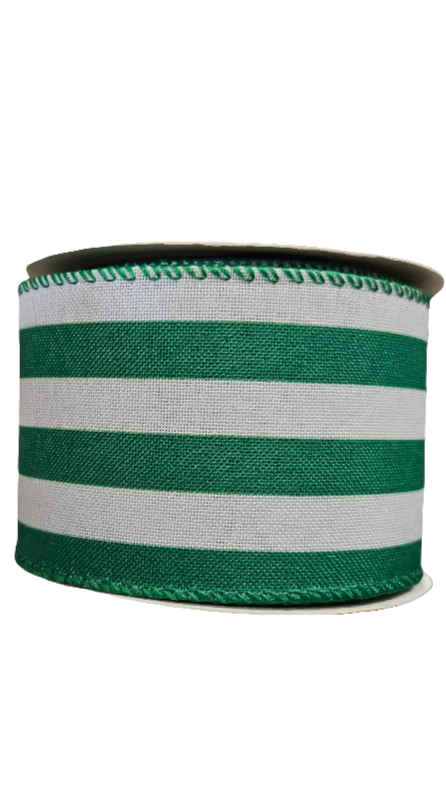 2.5" Horizontal Large Striped Ribbon (10 Yards)