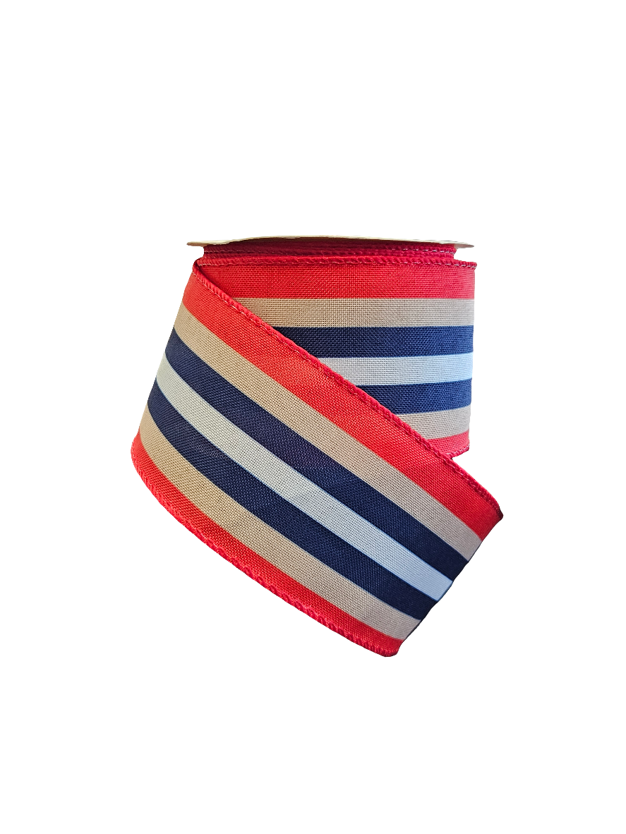 2.5" 4th of July Theme Ribbon: Assortment (10 Yards)