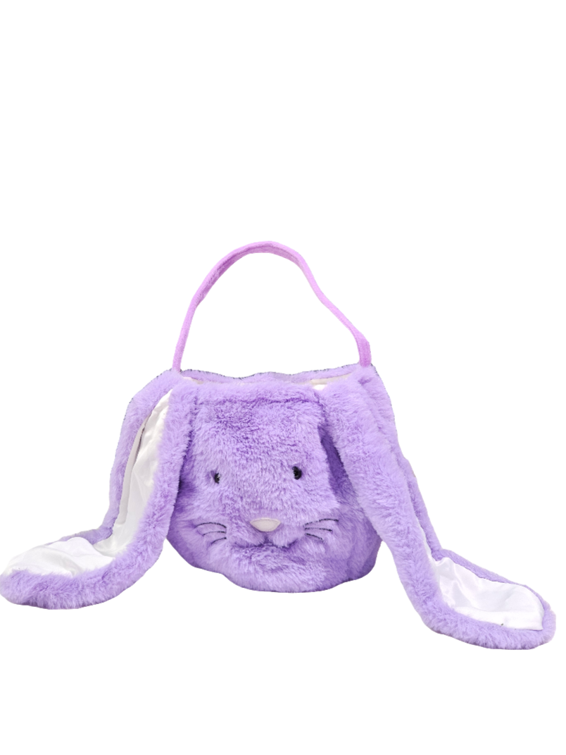 Furry Bunny Easter Basket/Bag
