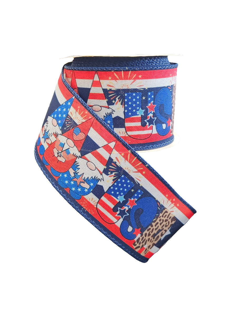 2.5" 4th of July Theme Ribbon: Assortment (10 Yards)