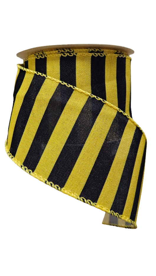 2.5" Bee Themed Colors Ribbon: Assortment (10 Yards)