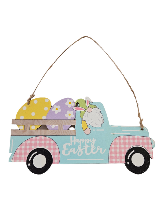 Easter Wooden Hanging Ornament