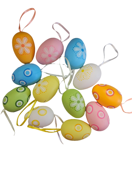 Bag Of Eggs Colorful Set of 12