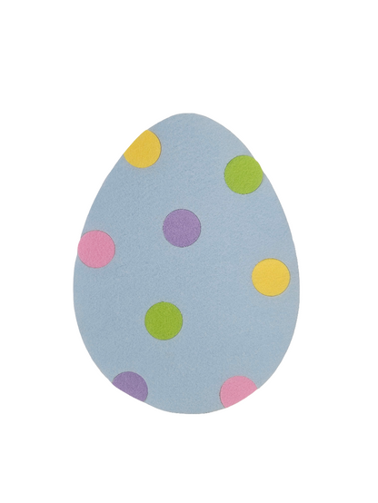 12.5"H Felt/Foam Large Dot Eggs