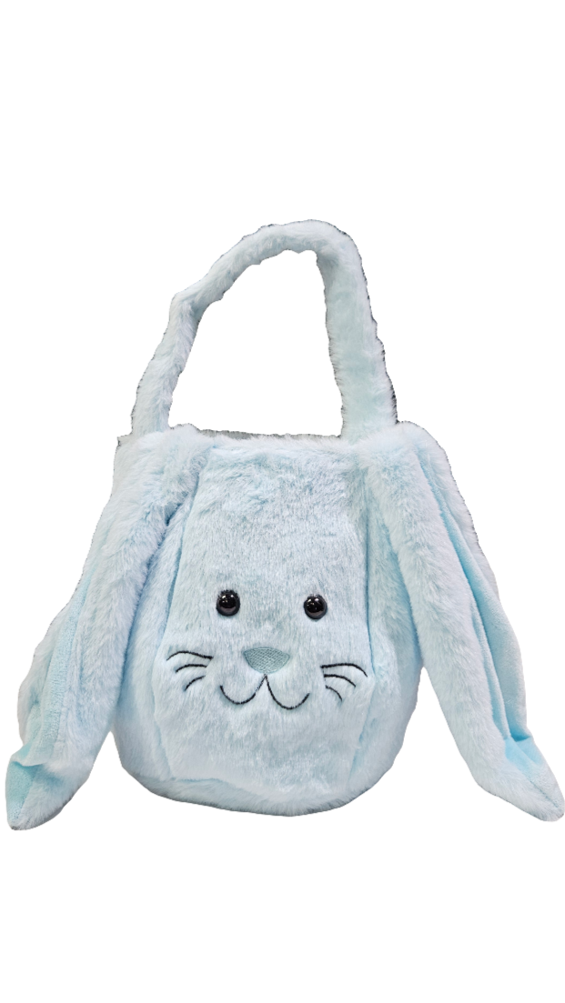 Furry Bunny Easter Basket/Bag