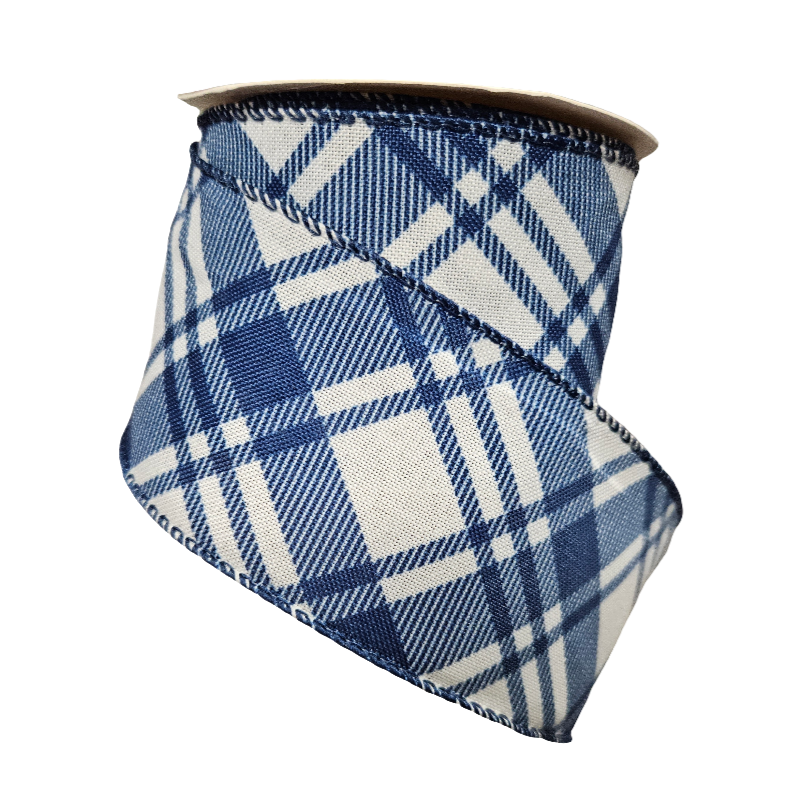 2.5" Madras Plaid Ribbon: Assortment (10 Yards)