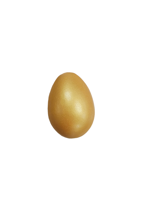 2.5" Golden Egg Decor