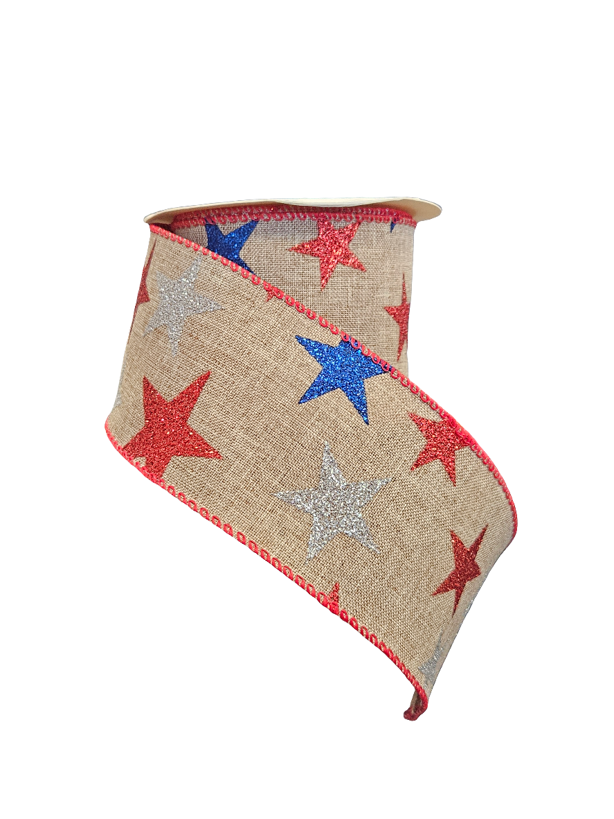 2.5" 4th of July Theme Ribbon: Assortment (10 Yards)