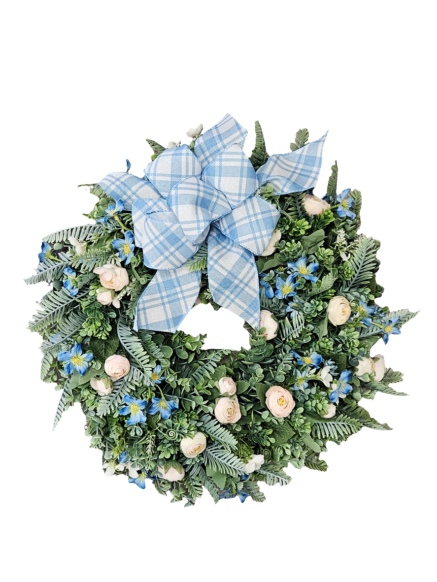 Custom Spring Wreath 2 - MG