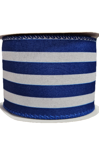 2.5" Horizontal Large Striped Ribbon (10 Yards)