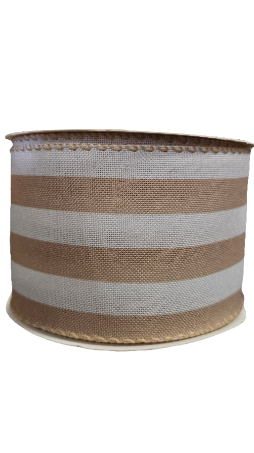 2.5" Horizontal Large Striped Ribbon (10 Yards)