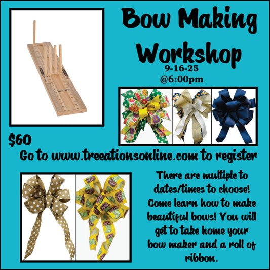 Bow Making Workshop 9-16-25