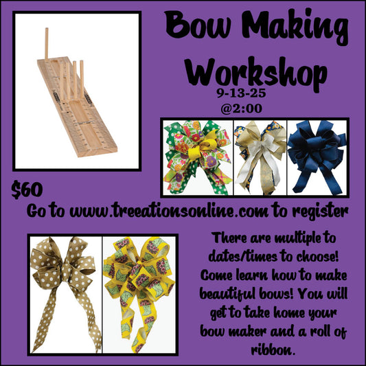 Bow Making Workshop 9-13-25