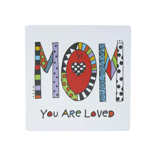 Cuppa Doodles Coaster - Mom