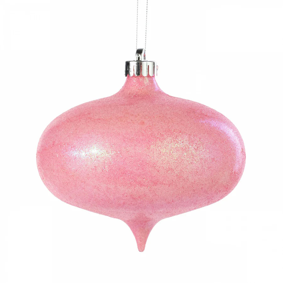 6" Onion Ornament: Blue, Green, Pink, & Yellow